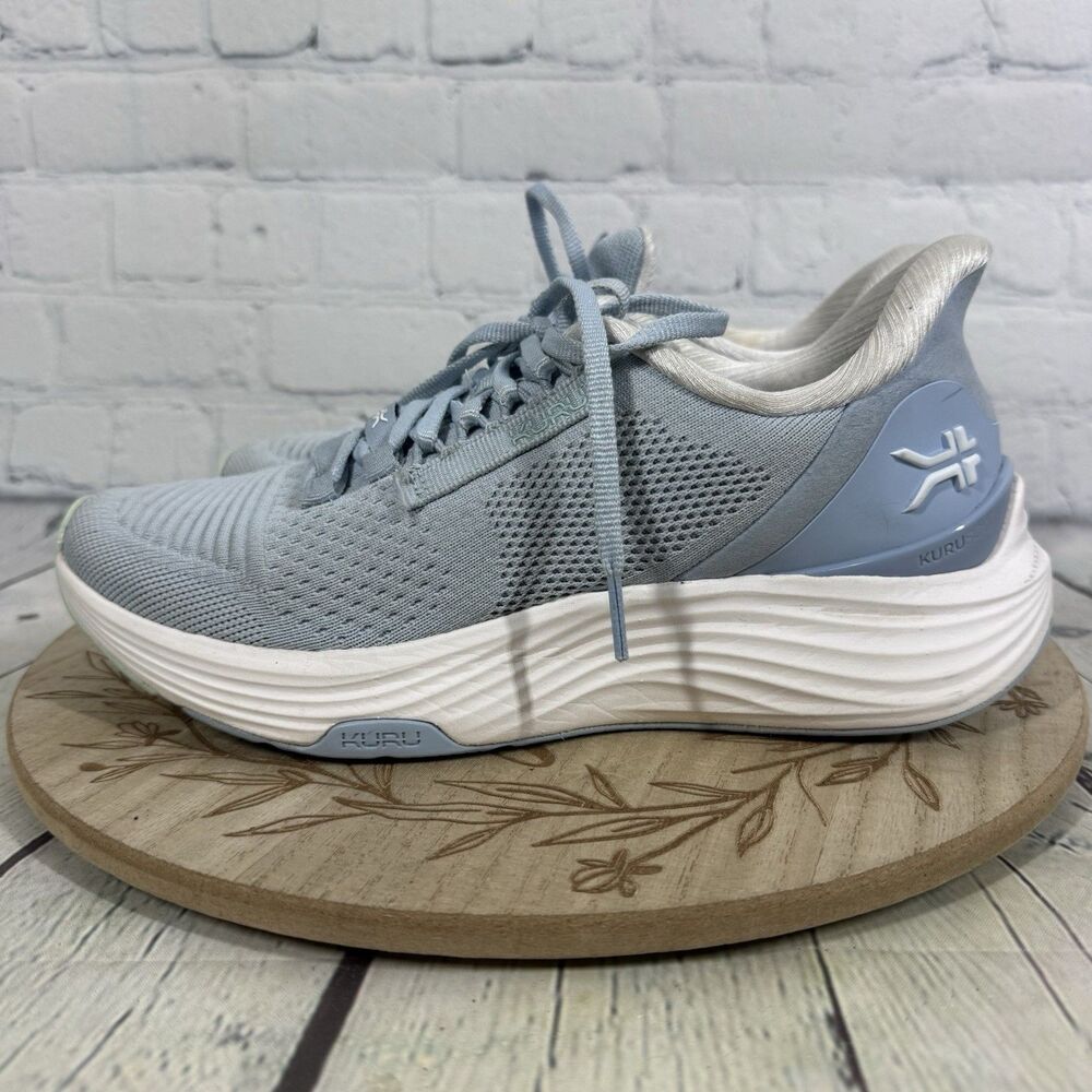 Kuru Atom 2 Womens 8 M Blue Walking Shoes Comfort Cushioned Athletic Sneakers - Picture 3 of 14